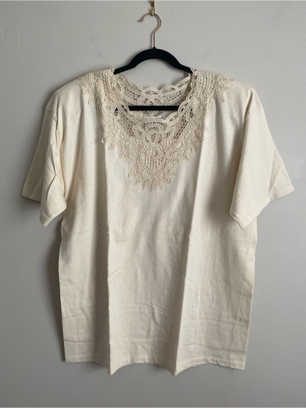 Coldwater Creek Top XL Boho Vintage Shabby Chic 90s Prairie Coquette Mori Kei